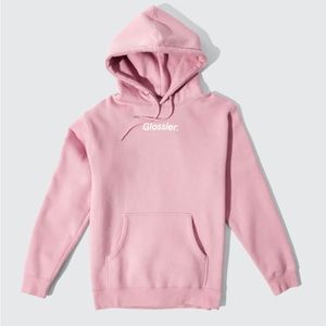Glossier Original Pink Hoodie
